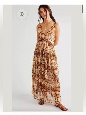 Free People Julianna Maxi Dress size L great condition smoke and pet free home